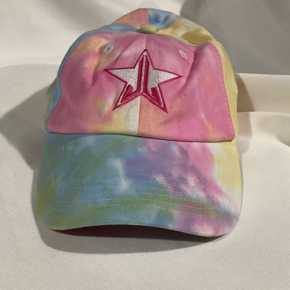Colorful Tie-Dye Star Cap